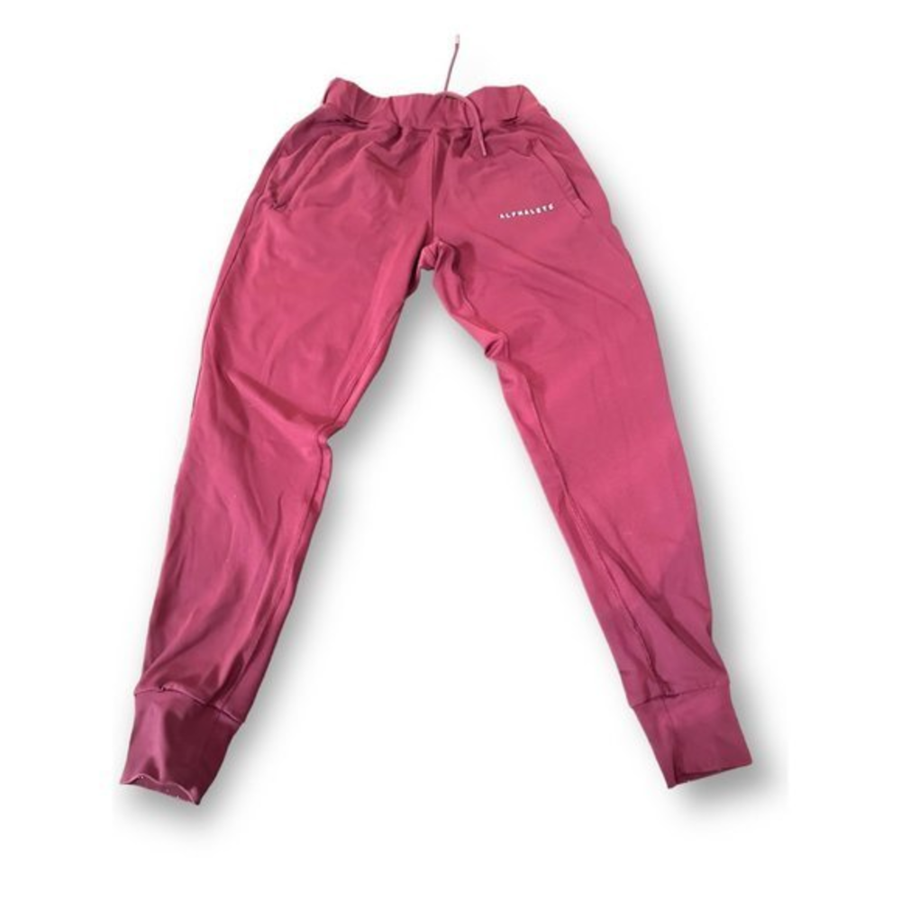 ALPHALETE MEN'S TRAINING JOGGER‎ PANTS MAROON Size: S